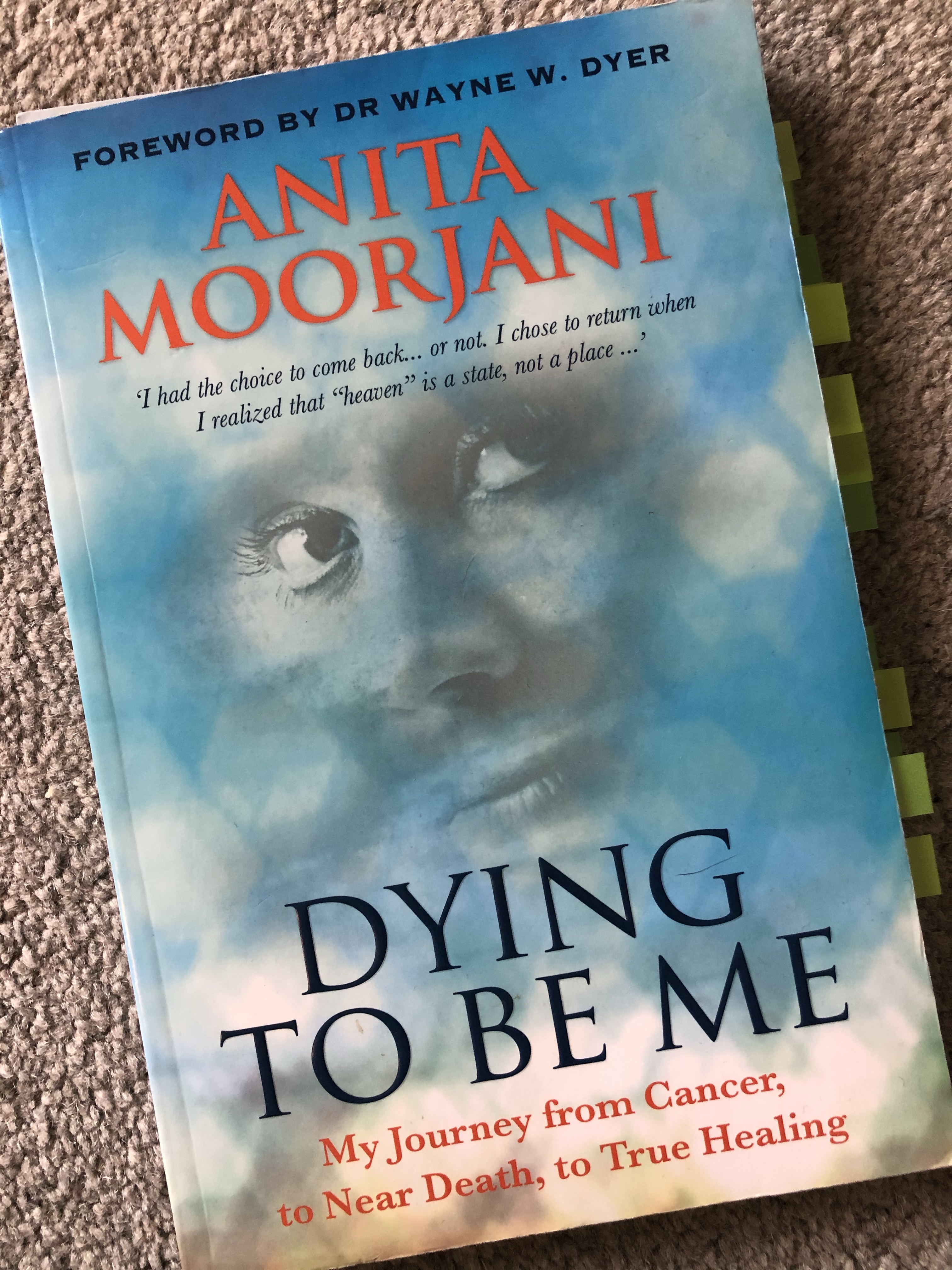 “Dying to be me” by Anita Moorjani book psychedelics Nomad